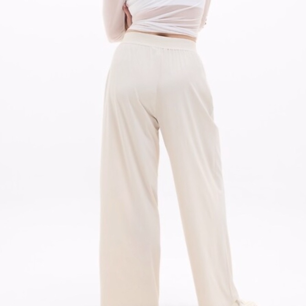 Athleta Stratosphere Bone Wide Leg Pants 🆕 MEDIUM - Picture 7 of 8